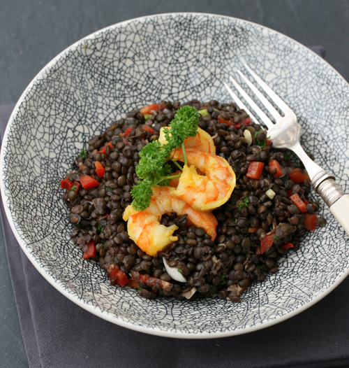 Insalata-di-lenticchie-e-gamberi
