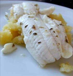 Sogliole_con_porcini_secchi_e_patate
